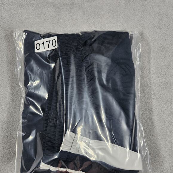 Nike Windbreaker Track Pants Size XL Blue Ankle Zip Y2K Athleisure Gym Logo - Picture 16 of 16